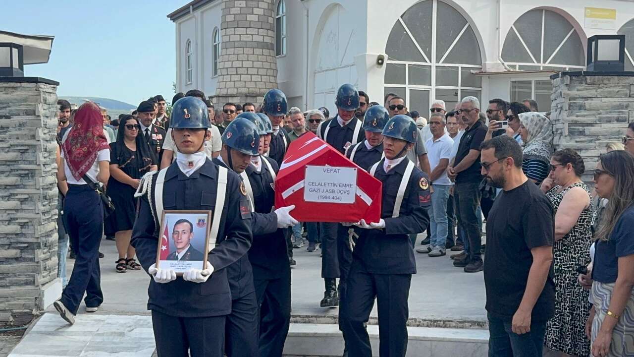 Muğla’da Gazi Celalettin Emre Son Yolculuğuna Uğurlandı