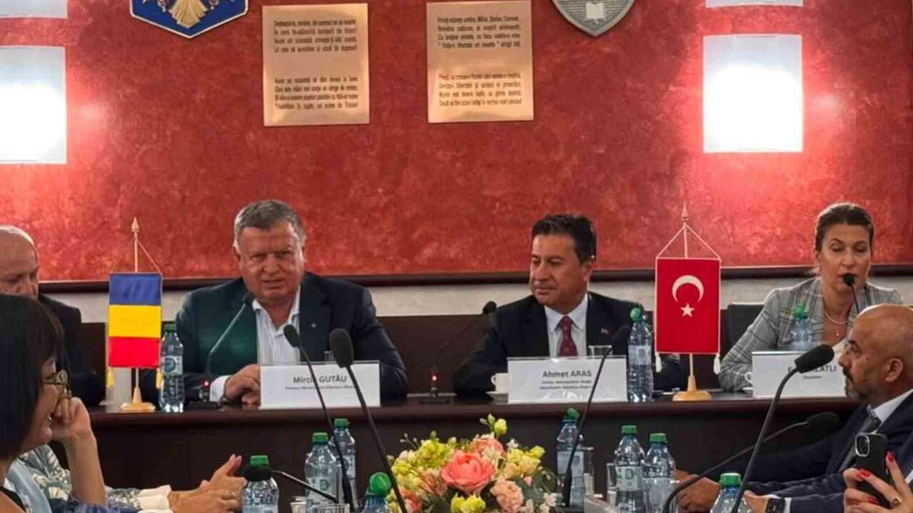 Ahmet Aras Romanya’da Temaslarda Bulundu:Kardeş Kent İçin Kritik Temaslar