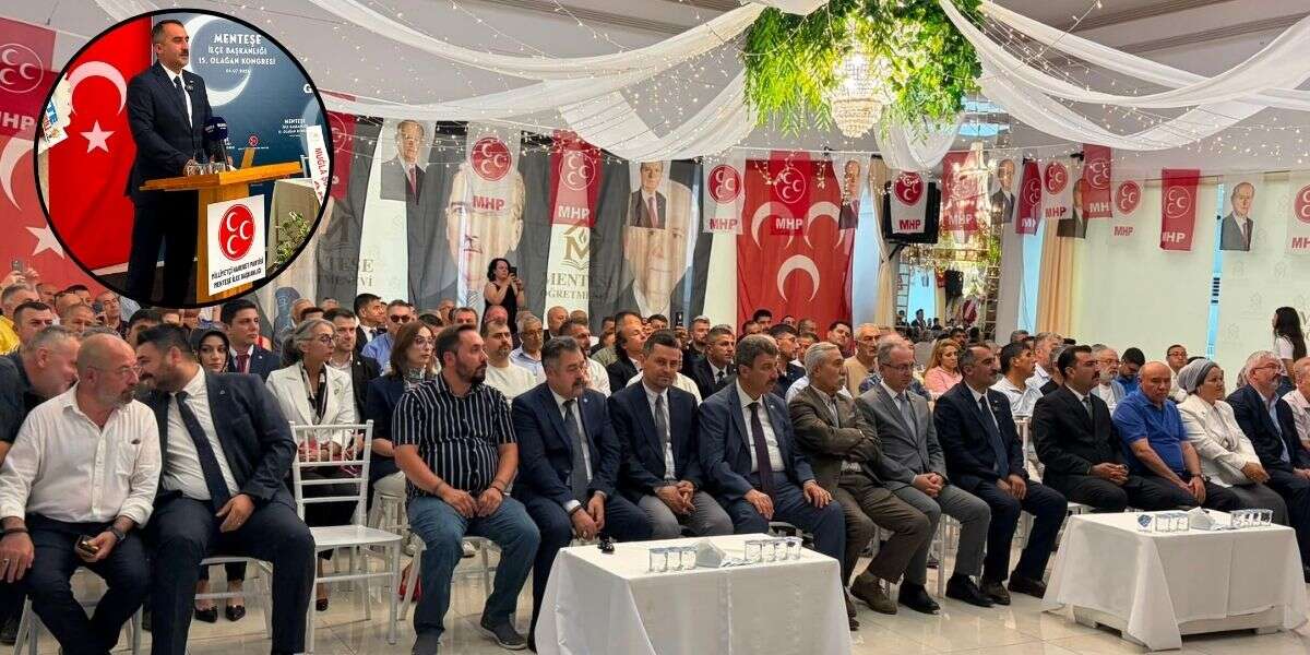 MHP Menteşe 15. Olağan İlçe Kongresi Yoğun Katılımla Gerçekleştirildi