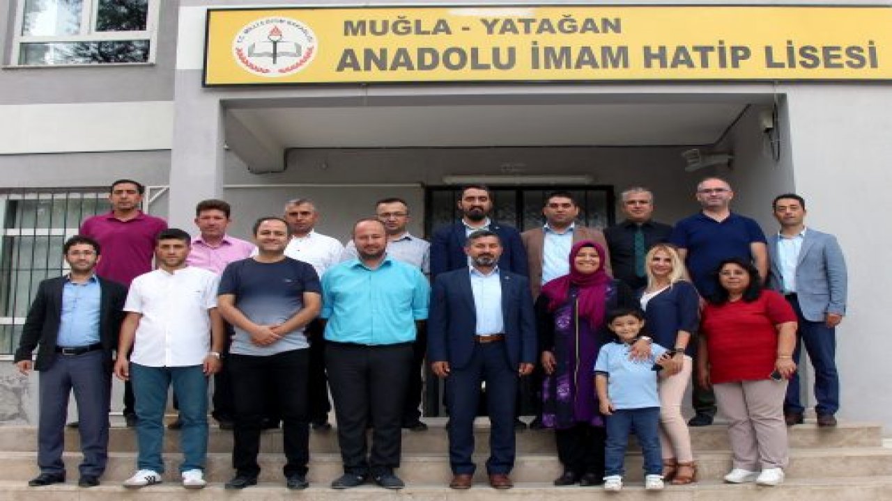 Uçak Yatağan üyelerini ziyaret etti