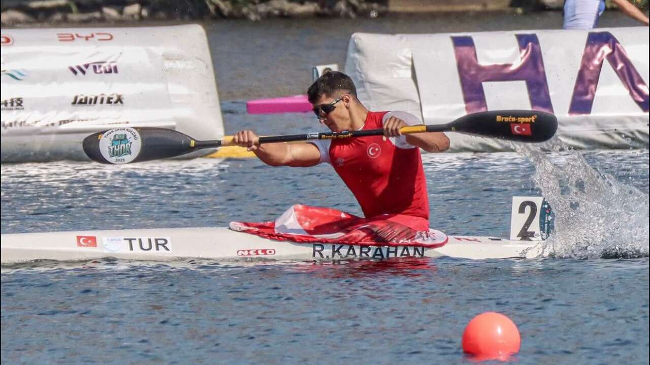 Muğla'nın Gururu Rahmi Kaan Karahan'dan Tarihi Başarı! Türk Kano Tarihinde Bir İlk