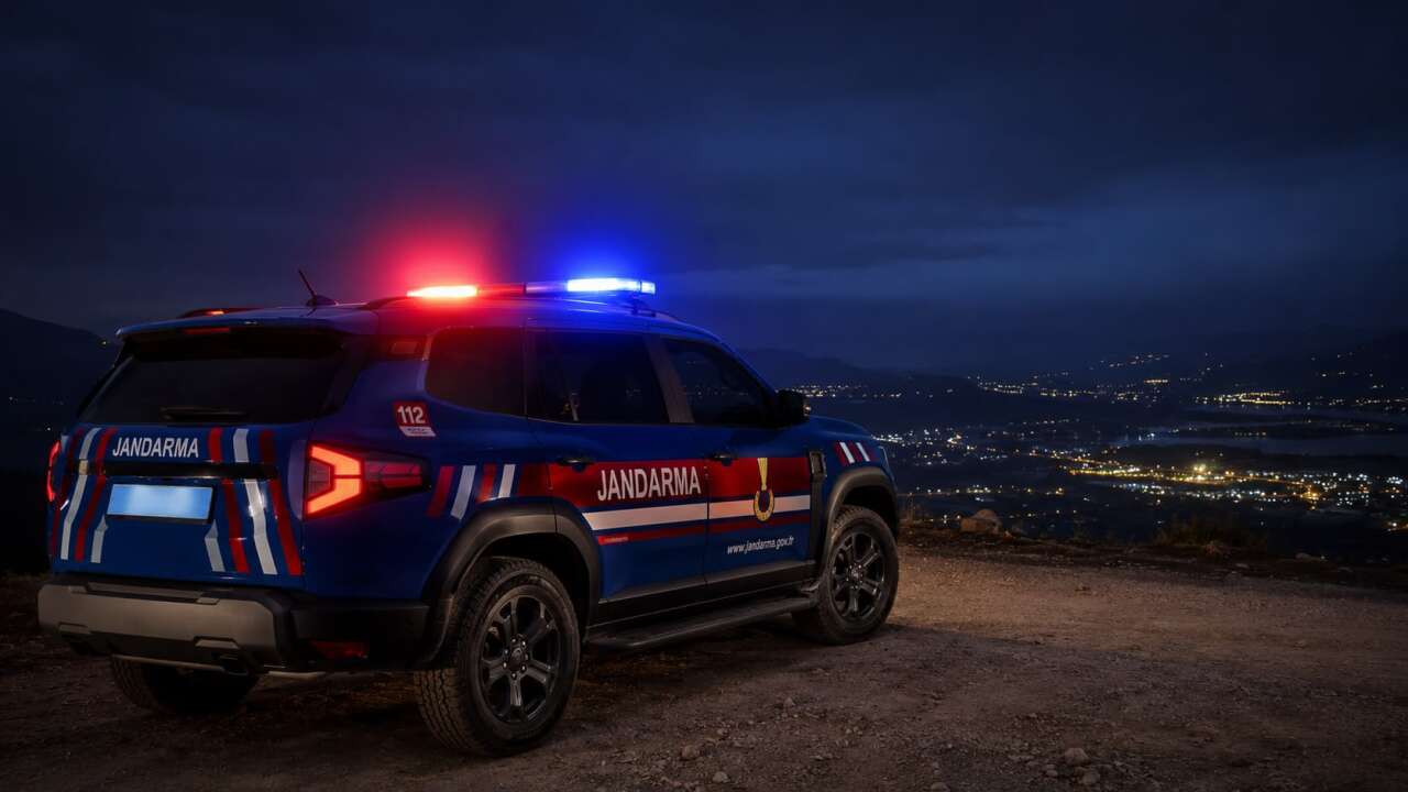 Muğla’da Gece Mesaisi: Jandarma Radar Tepesinde Görev Başında
