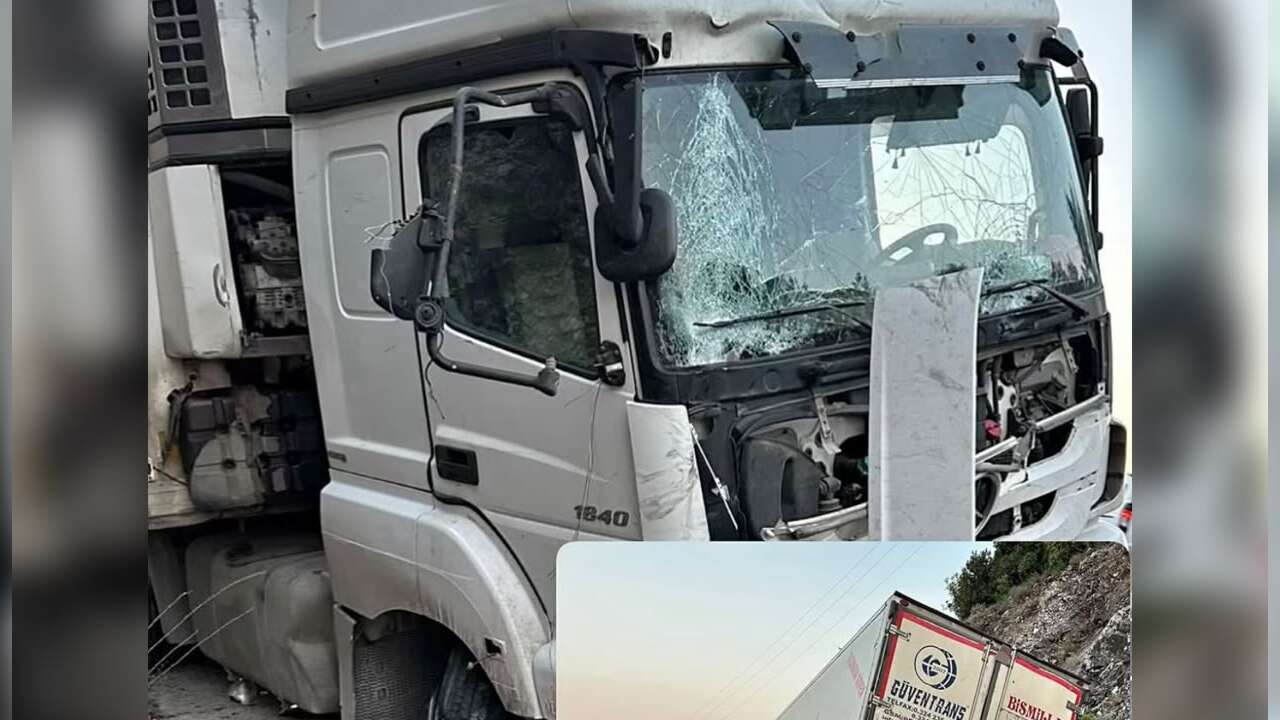 Muğla’nın Tehlikeli Noktasında Korku Dolu Anlar: TIR Şarampole Savruldu
