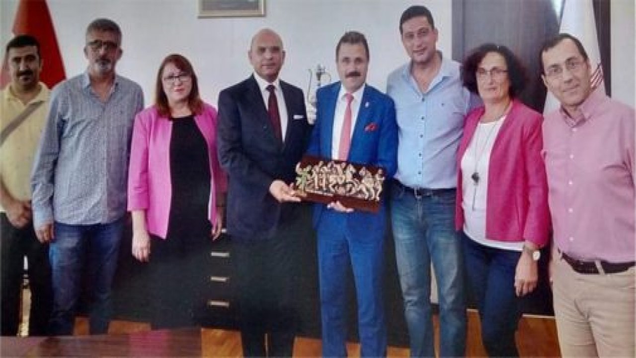 Milas Kent Konseyi'nden ziyaret