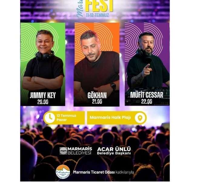 Marmaris DJ Fest 2026 İçin Geri Sayım Başladı