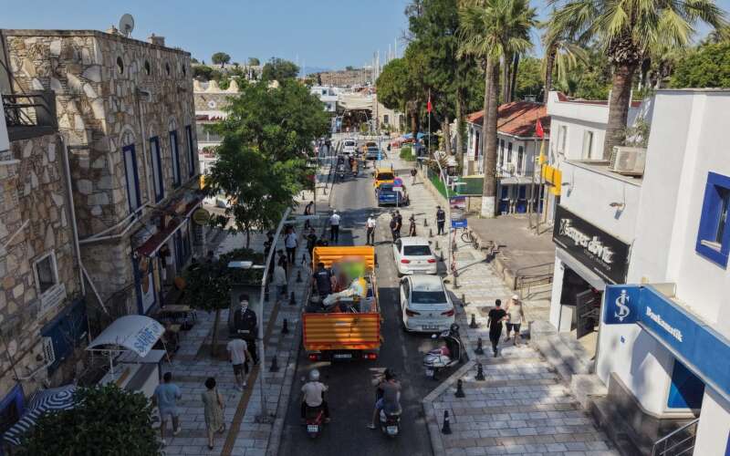 Bodrum'da Kamu Alanları İçin Ortak Denetim: İşgallere Müdahale Başladı