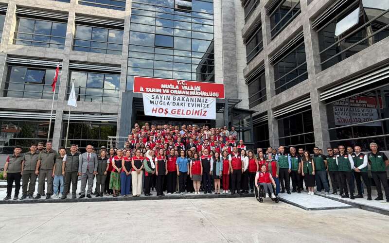 Tarım ve Orman Bakanı İbrahim Yumaklı Muğla İl Tarım ve Orman Müdürlüğü’nü Ziyaret Etti