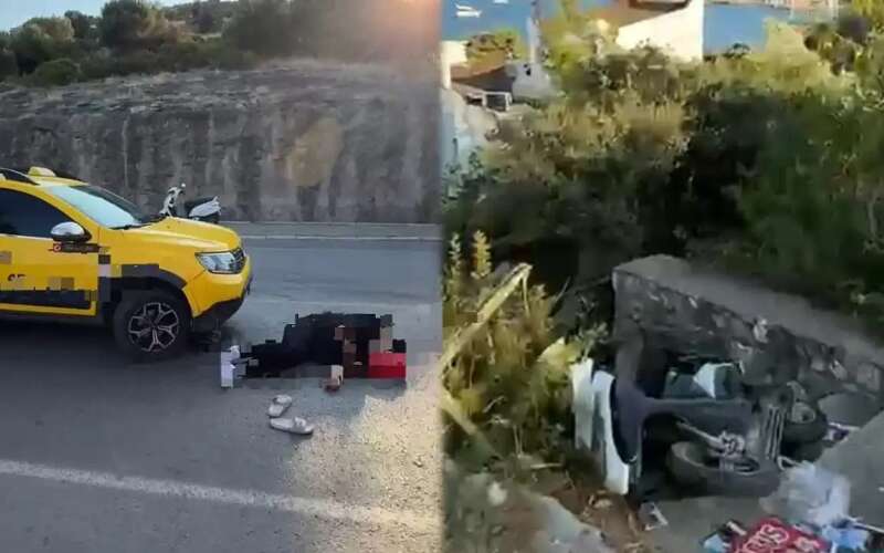 Muğla'da Virajı Alamayan Motosiklet Taksiyle Çarpıştı: Sürücü Yaralandı