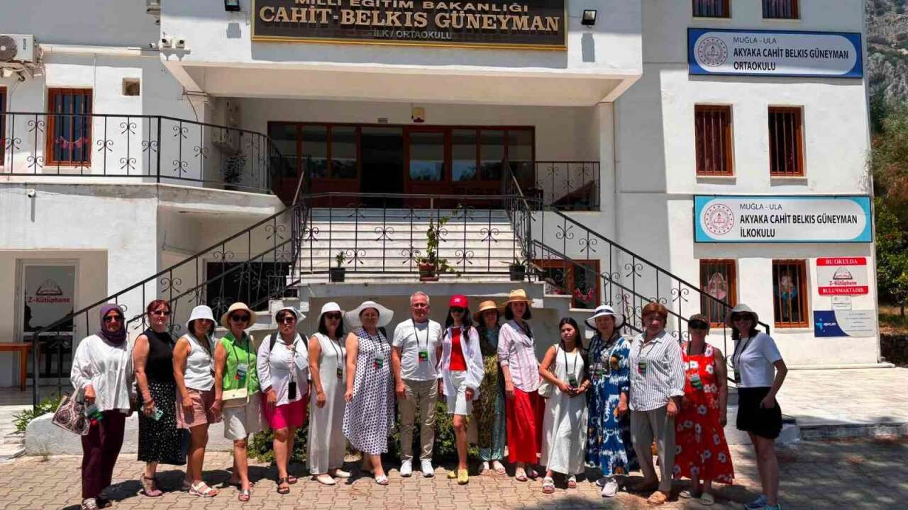 Muğla, Kazakistanlı Eğitimcilere Ev Sahipliği Yapıyor
