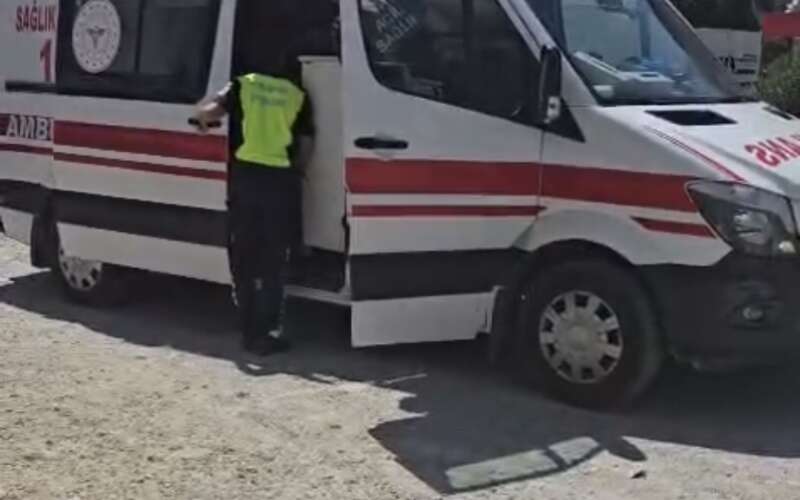 Muğla'da Motosikletin Çarptığı Kadın Yaya Yaralandı