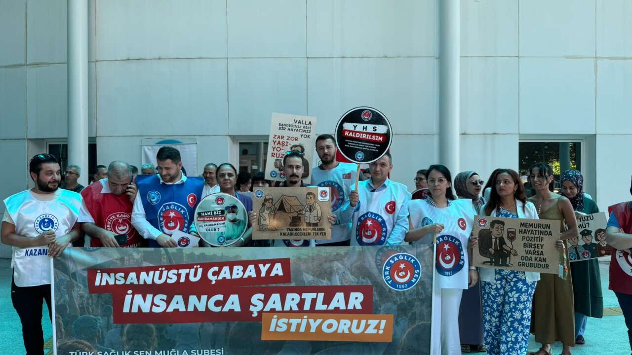 Türk Sağlık-Sen Muğla’dan Sağlık Sistemine Kritik Uyarı: “Muğla’nın Sağlık Yükü Artık Taşınamıyor”