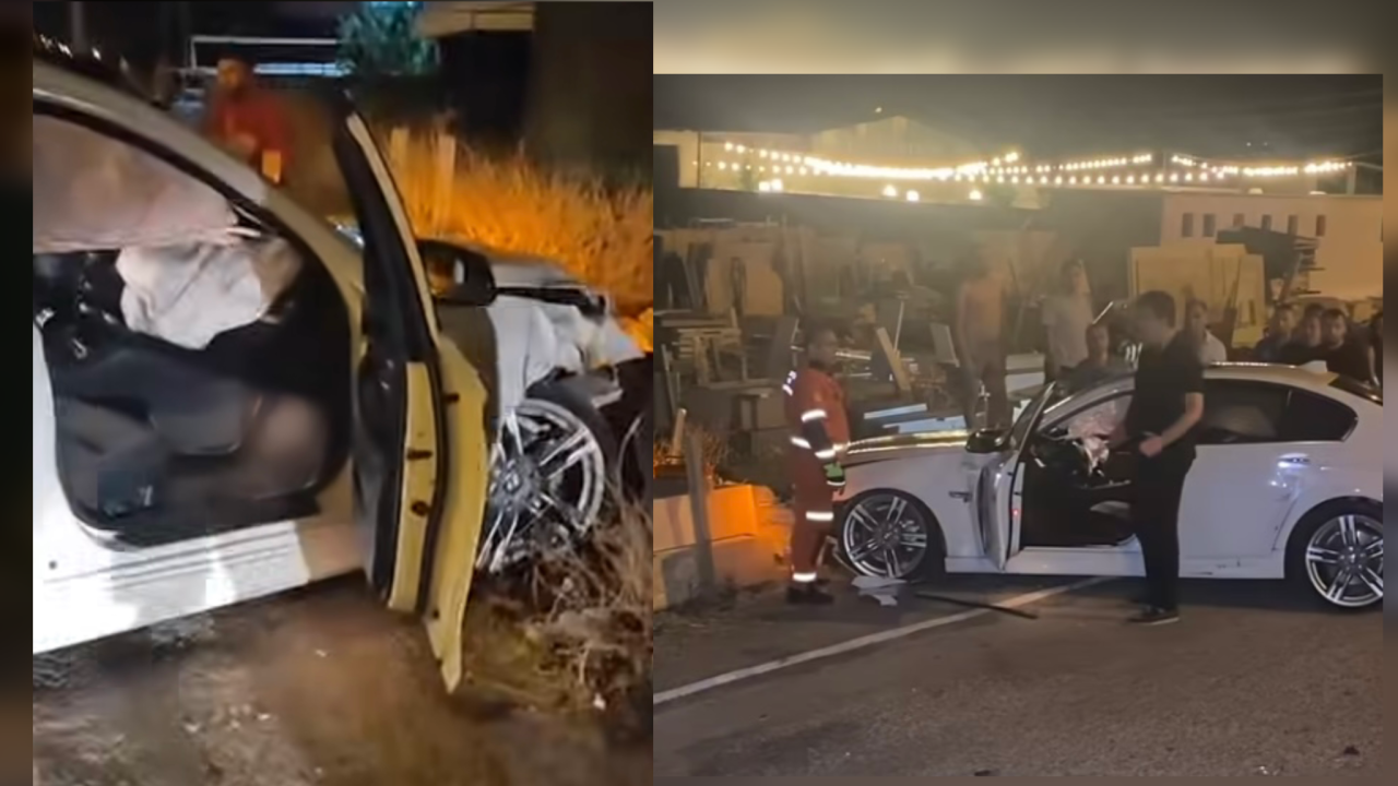 Muğla Çevre Yolunda Araç Şarampole Uçtu, Bir Kadının Durumu Ağır