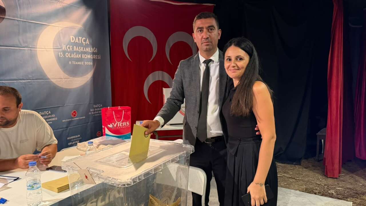 MHP Datça'da Genel Kurul Heyecanı Yaşandı