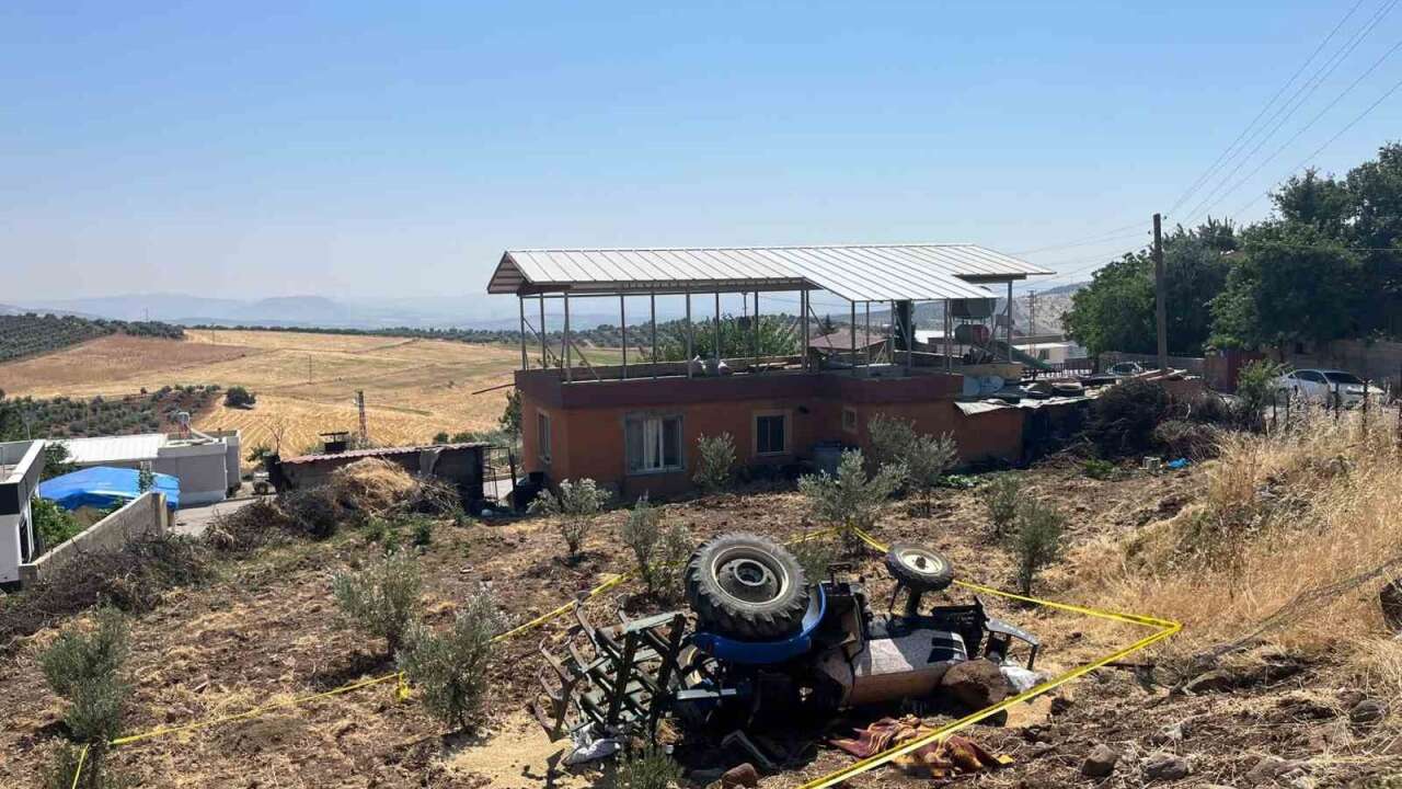 Devrilen Traktörün Altında Kaldı:  71 Yaşındaki Sürücüsü Hayatını Kaybetti