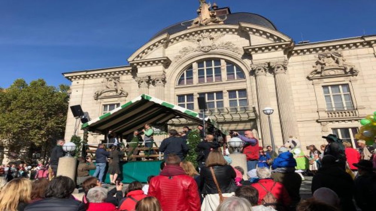 Kardeş şehir Fürth’te Marmaris standı açıldı