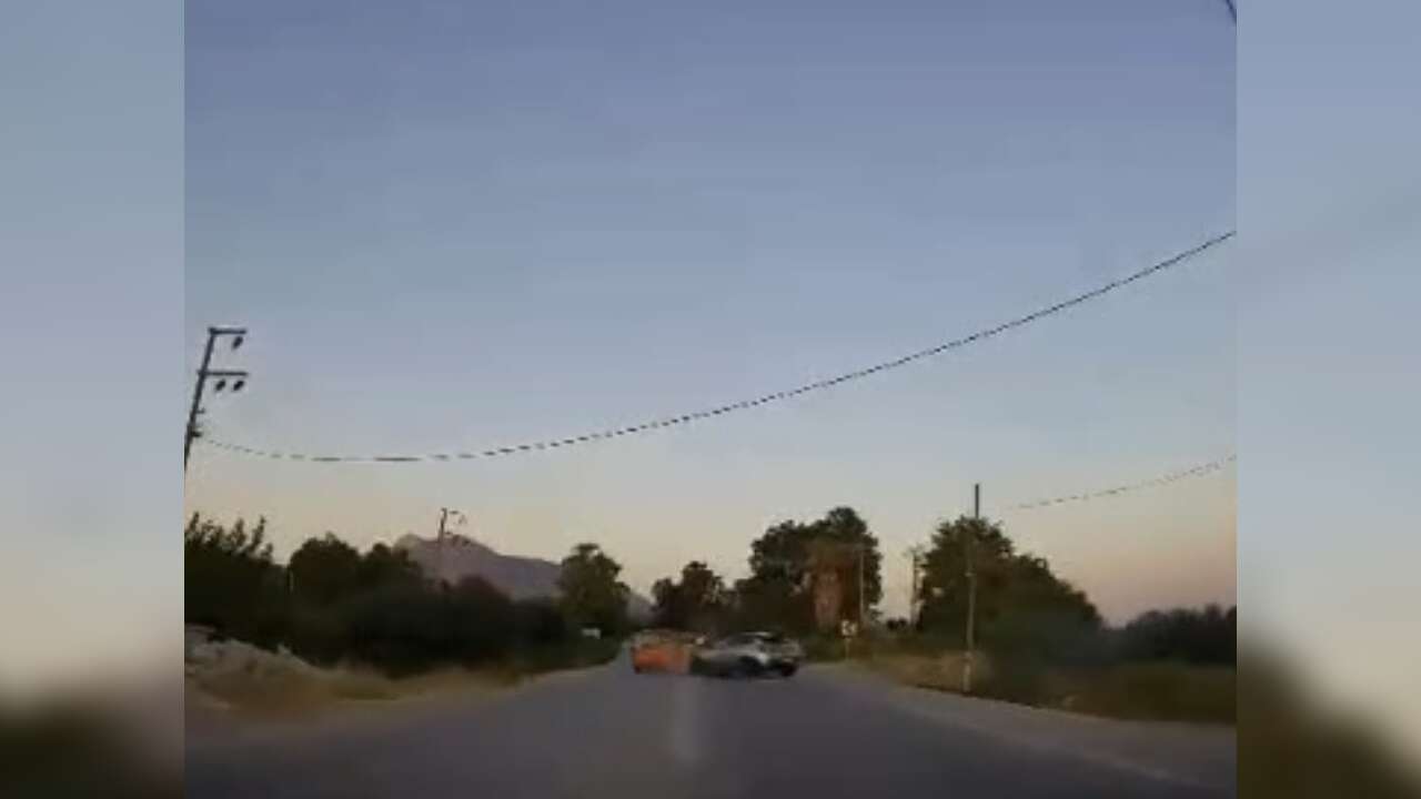 Araç Kamerası Kaydetti! Datça'da Kaza Saniye Saniye Görüntülendi