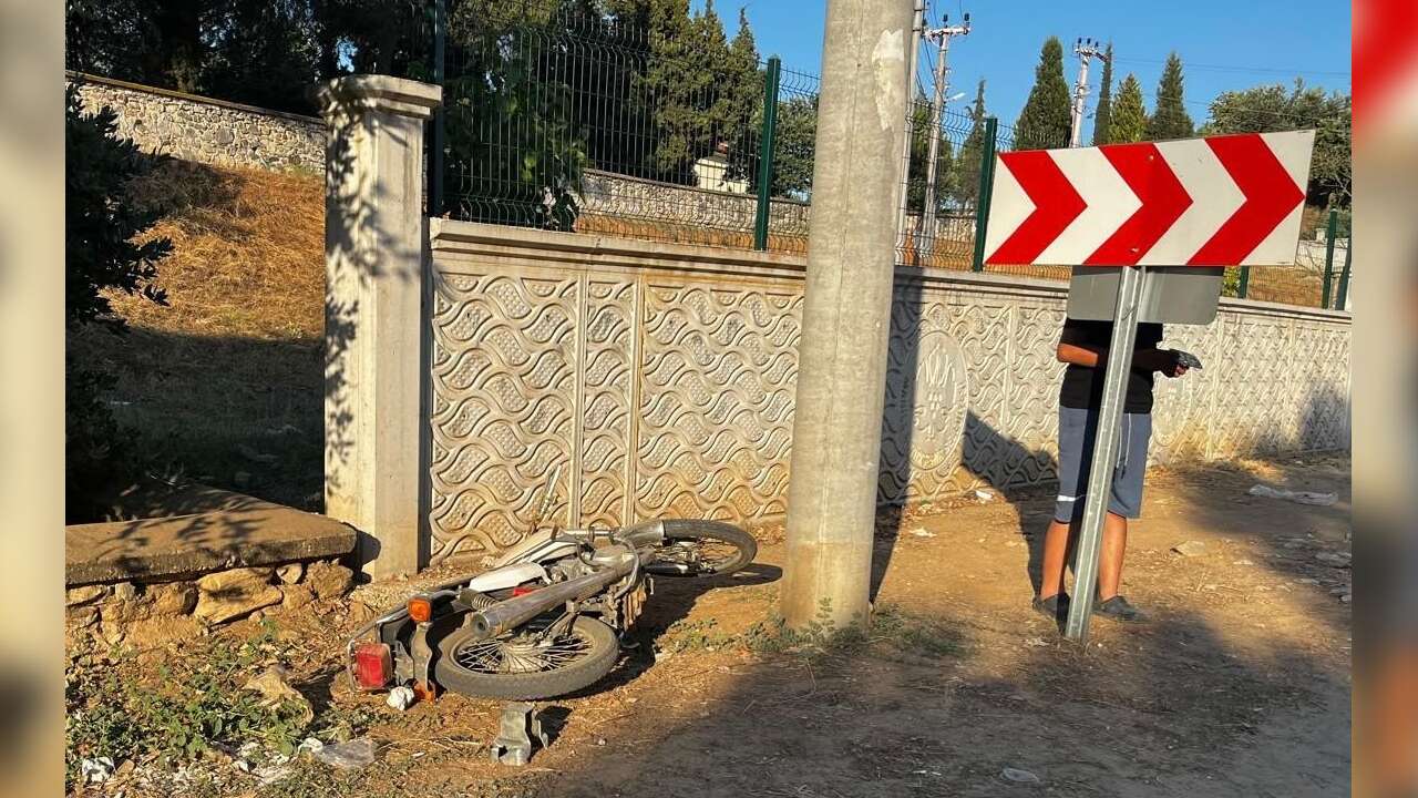 Askerden Yeni Dönen Genç Motosiklet Kazasında Hayatını Kaybetti