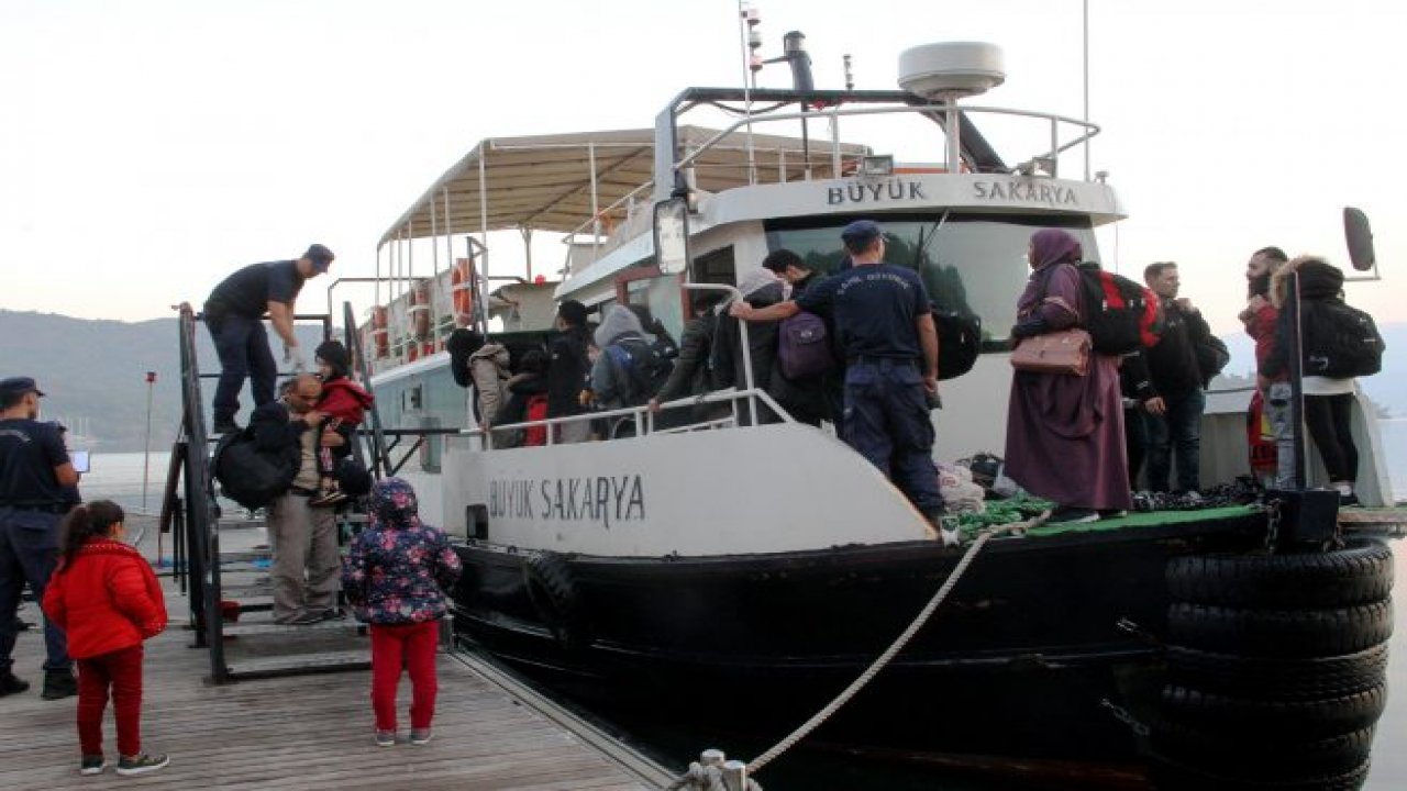 Fethiye'de 93 kaçak göçmen yakalandı