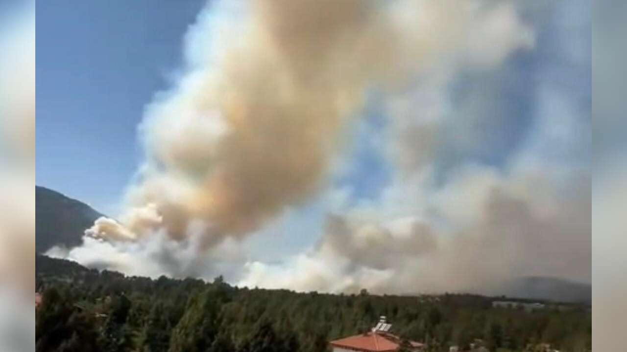 Antalya'da Orman Yangını! Havadan ve Karadan Müdahale Ediliyor