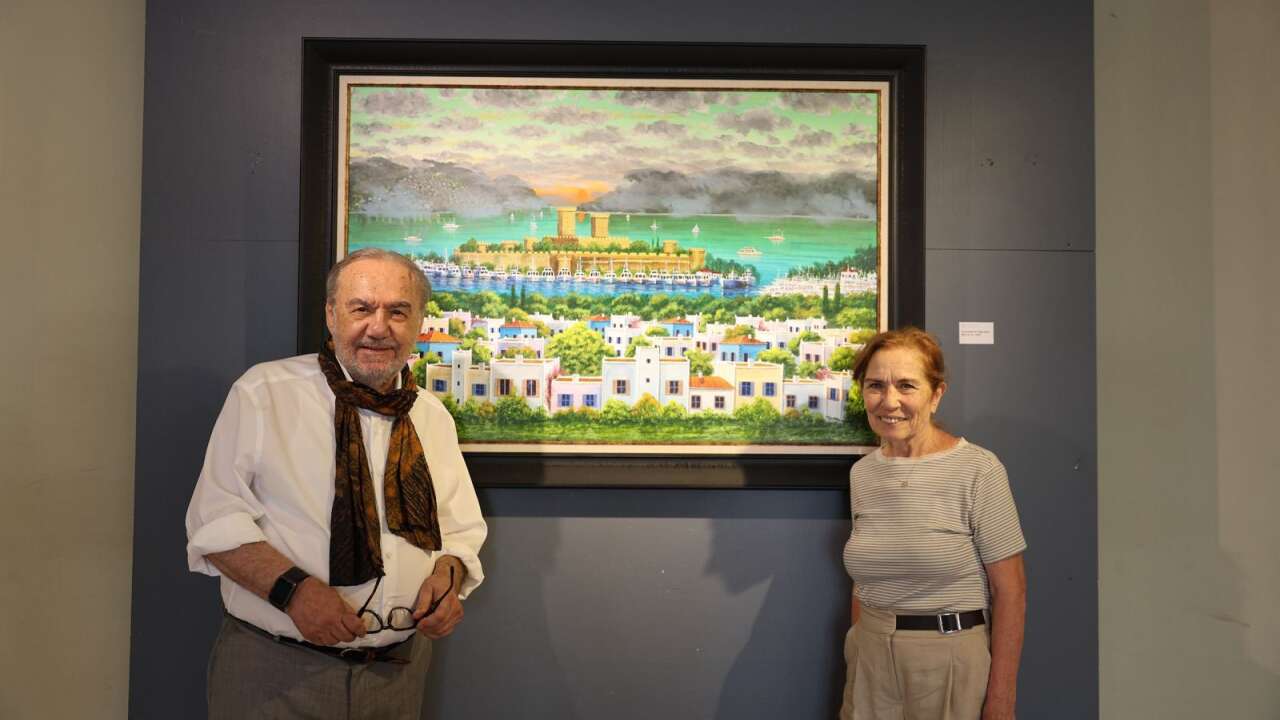 Yalçın Gökçebağ'ın 60 Yıllık Sanat Yolculuğu Bodrum'da Sanatseverlerle Buluştu