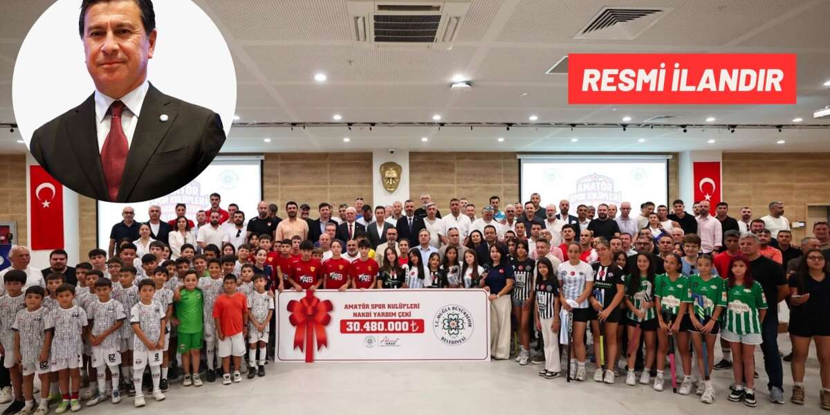 AMATÖR SPORUN GÜCÜNE BÜYÜKŞEHİR DESTEĞİ İLANI