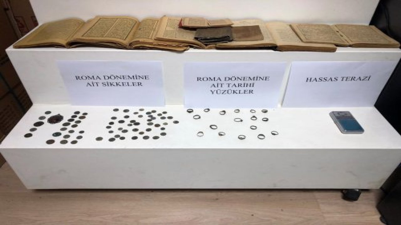 Muğla’da tarihi eser operasyonu