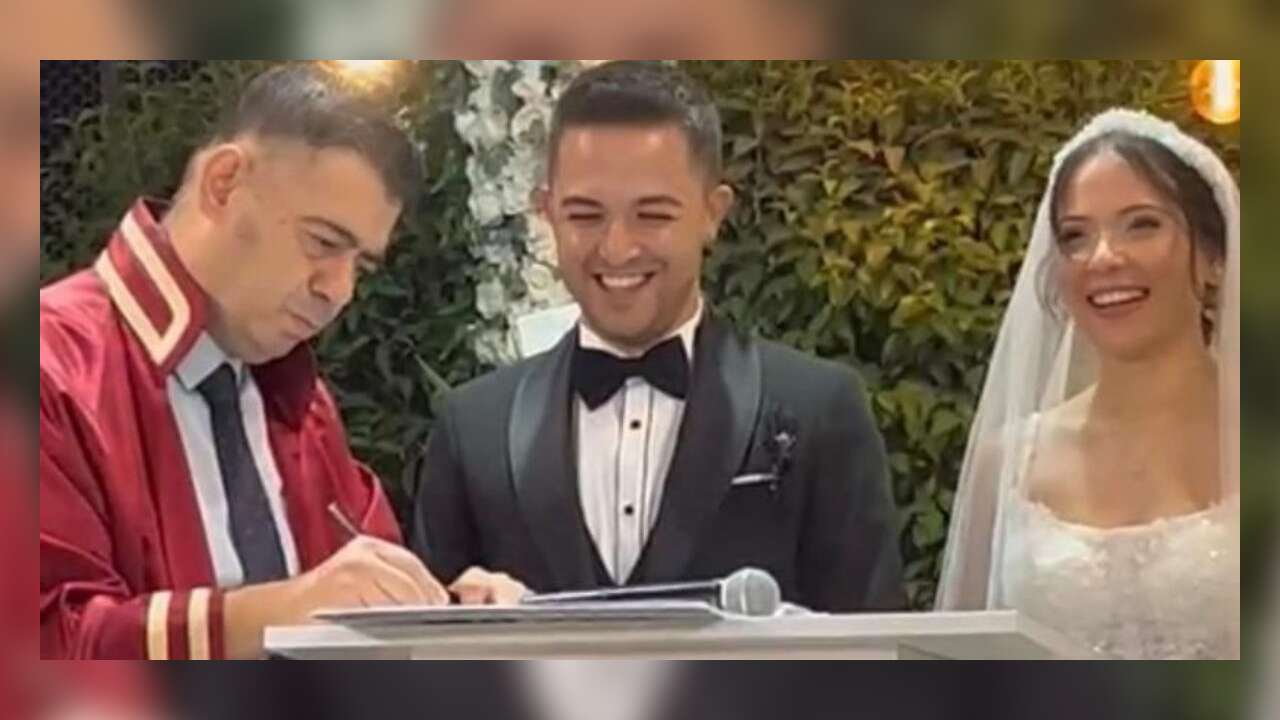 Sungur ve Arslan Ailelerinin Mutlu Günü: Fatma Cansel ile Ali Feridun Dünyaevine Girdi