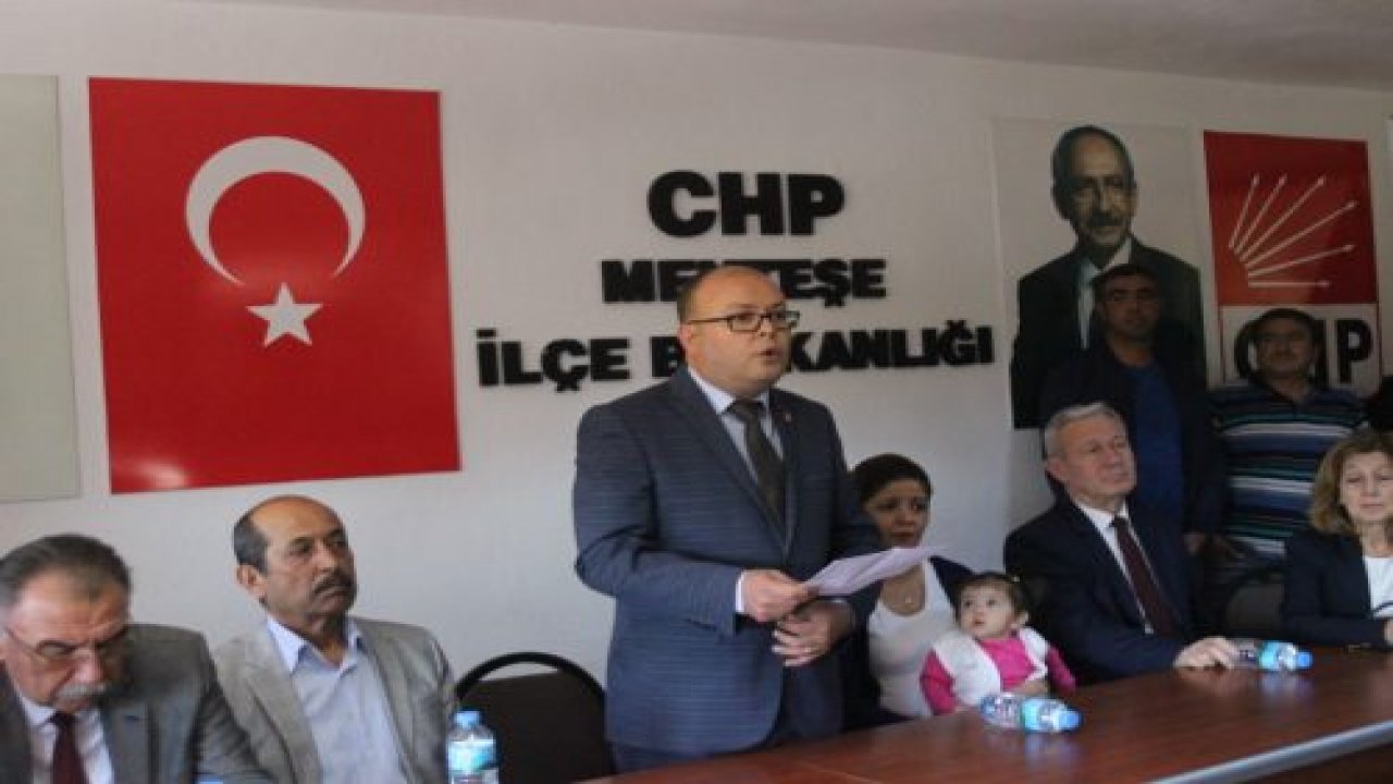 CHP İlçe Başkanı İstifa Etti
