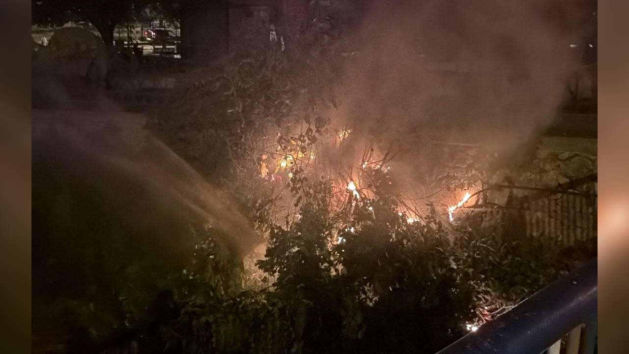 Muğla Dere Yatağında Yangın Paniği