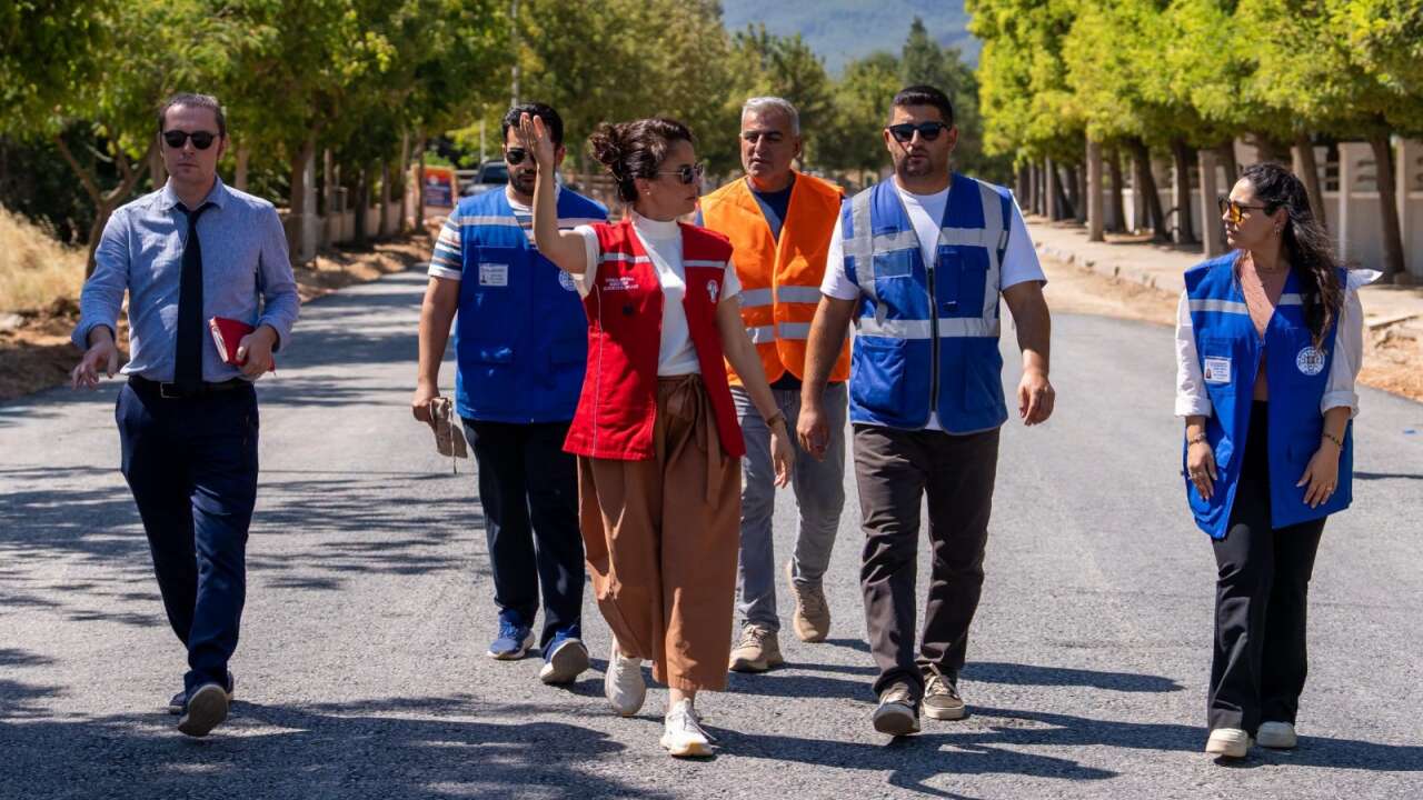Başkan Gonca Köksal Aras Orhaniye, Ortaköy, Yeniköy Ve Kötekli'de İncelemelerde Bulundu