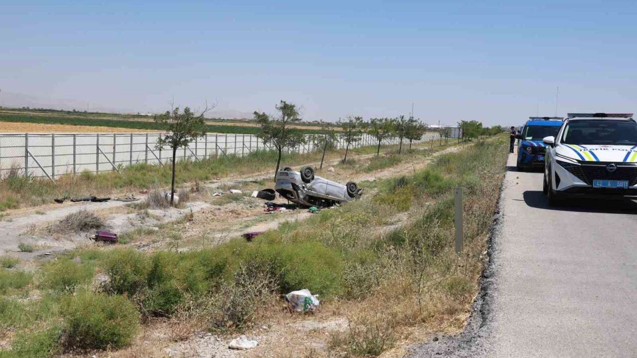 Takla Atan Otomobildeki 8 Yaşındaki Çocuk Hayatını Kaybetti, Anne, Baba ve Kardeşi Yaralandı