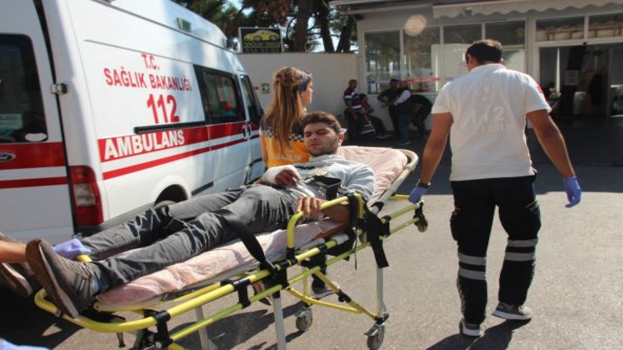 Havai fişekler patladı; 1 yaralı