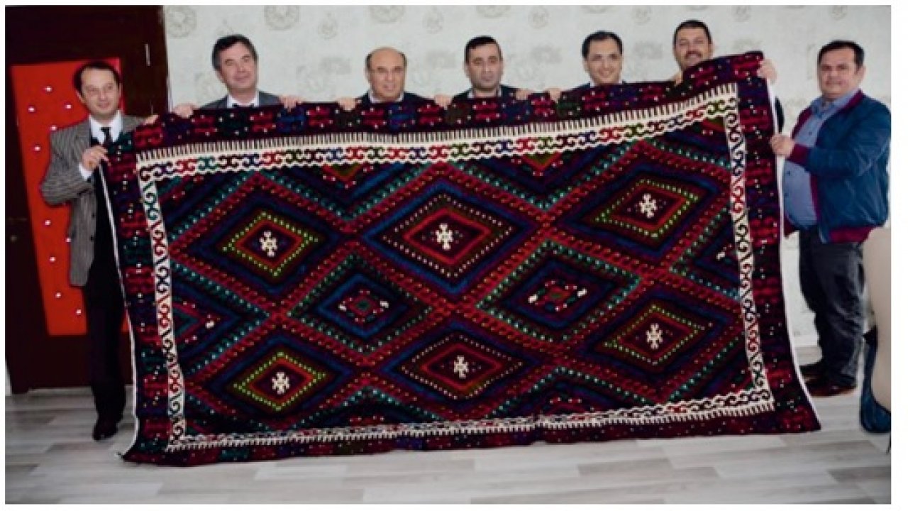 Başkan Otgöz’e Seydiler kilimi