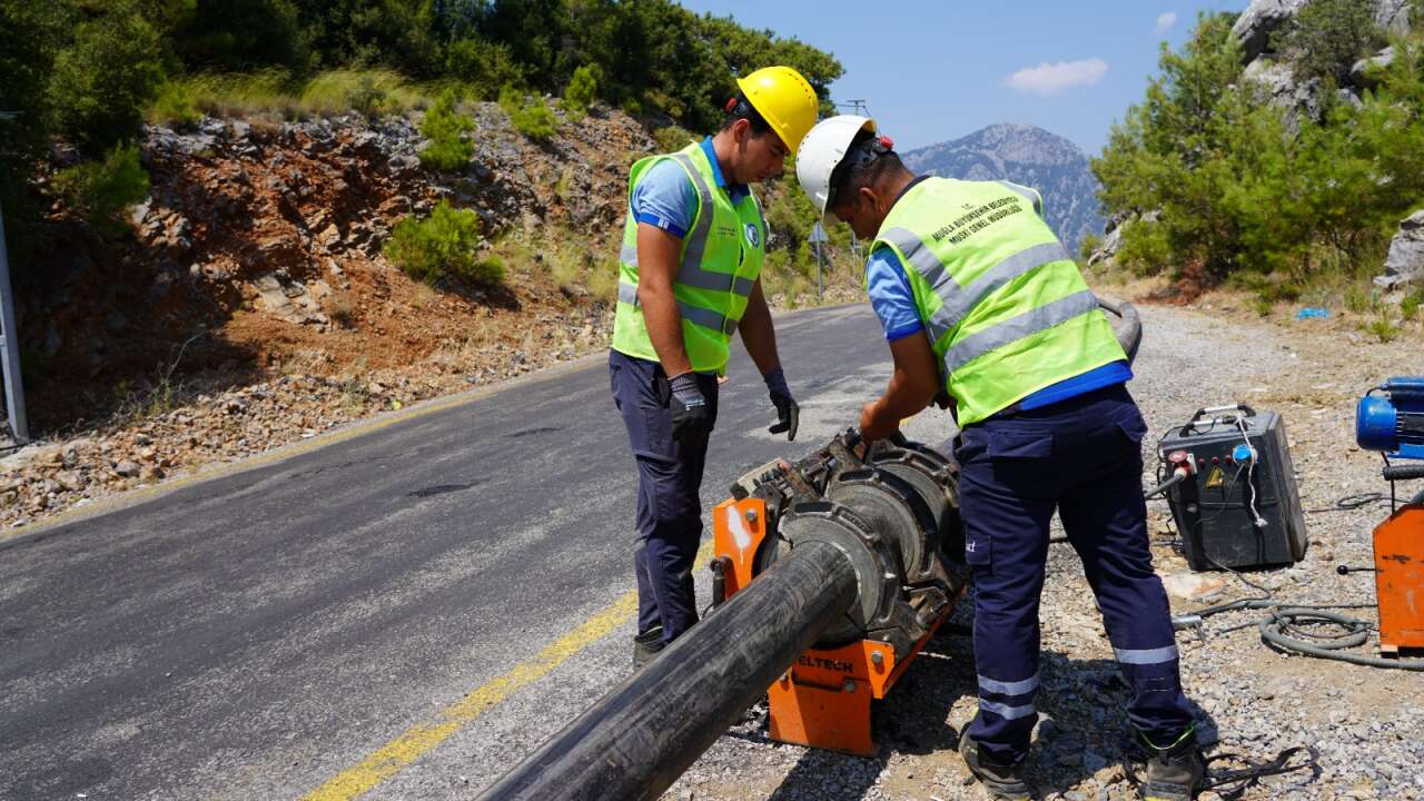 MUSKİ’den Gökçeovacık Grup İçme Suyu Hattına Yenileme Yatırımı: 3 Mahalle Kesintisiz Suya Kavuşacak