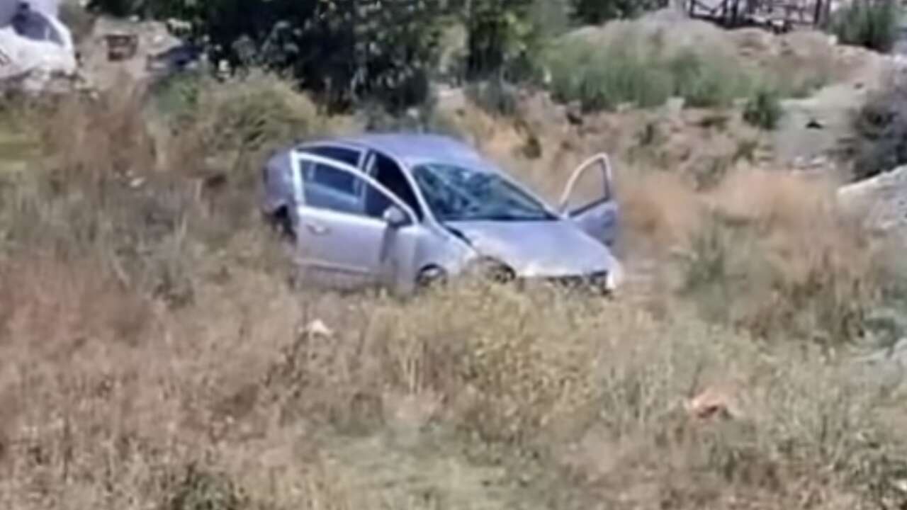 Muğla’da Kontrolden Çıkan Otomobil Tarlaya Uçtu