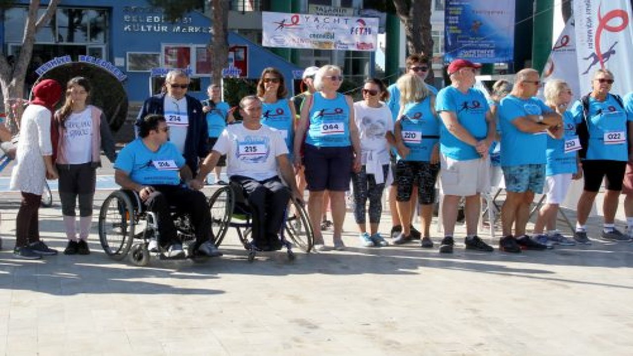 7'den 70'e kanser hastaları için koştu