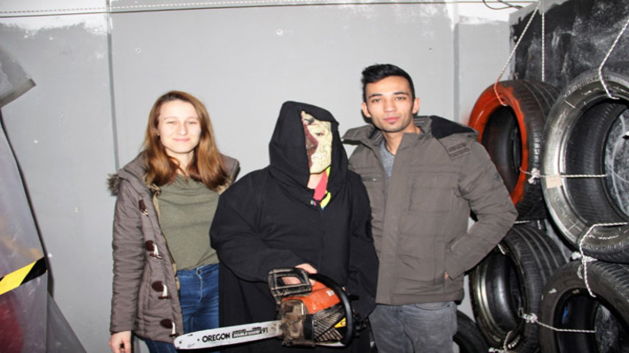 Korku eğlenceye dönüştü