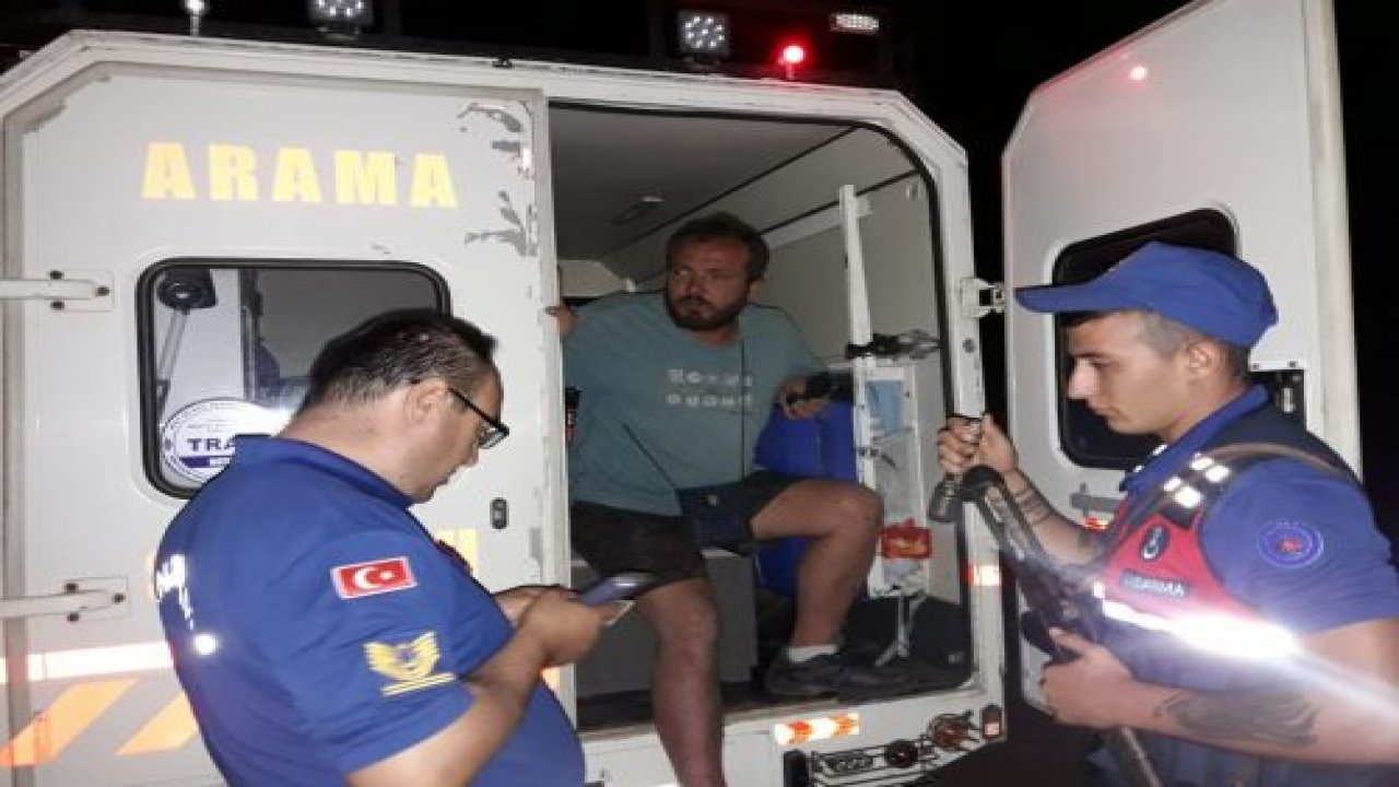 Doğa yürüyüşünde kaybolan şahıs bulundu