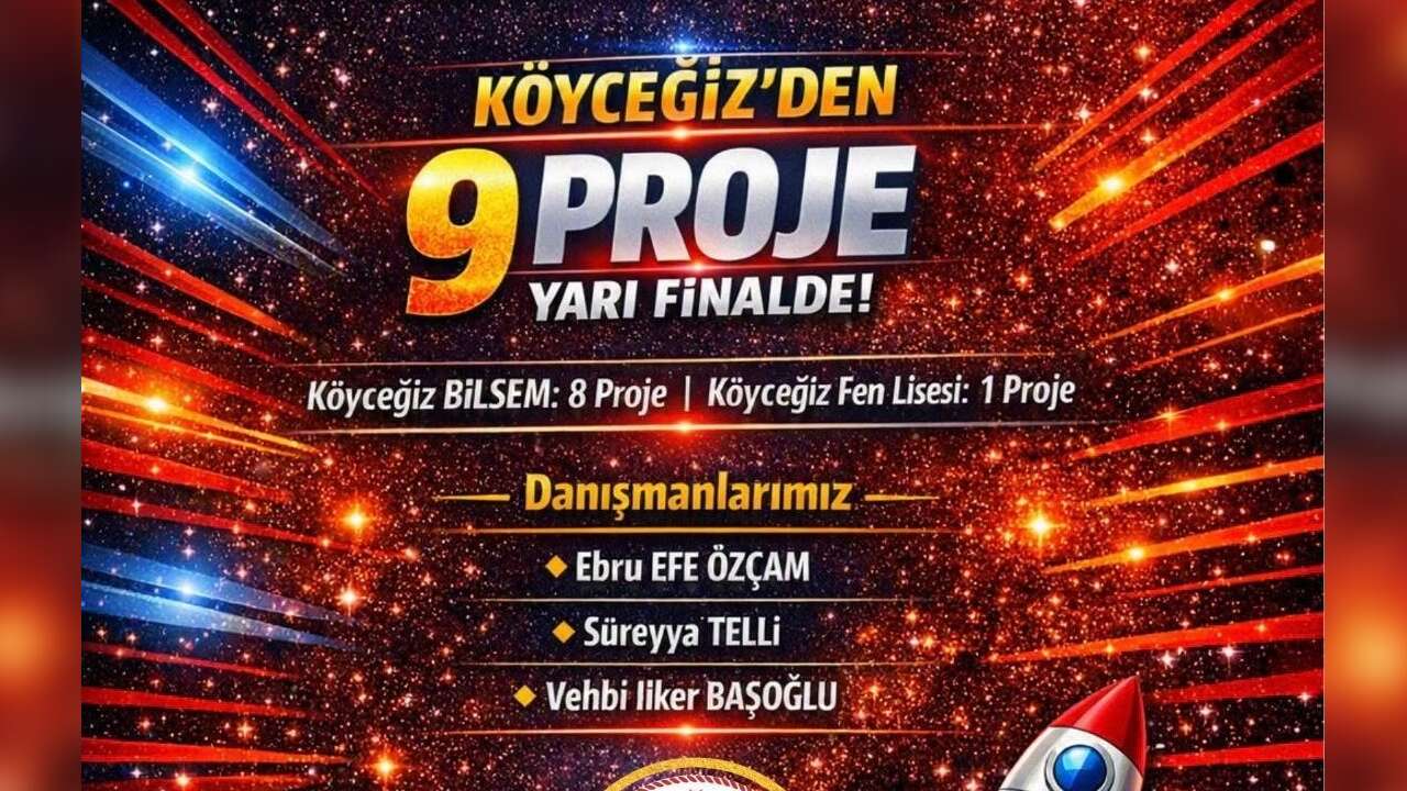 Köyceğiz’den TEKNOFEST 2026 Yarı Finallerine 9 Proje