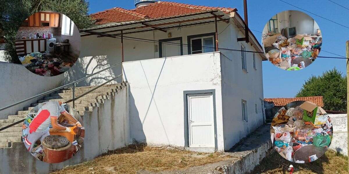 Menteşe'de Akılalmaz Olay! İmam Gitti, Evinden Tonlarca Çöp Çıktı