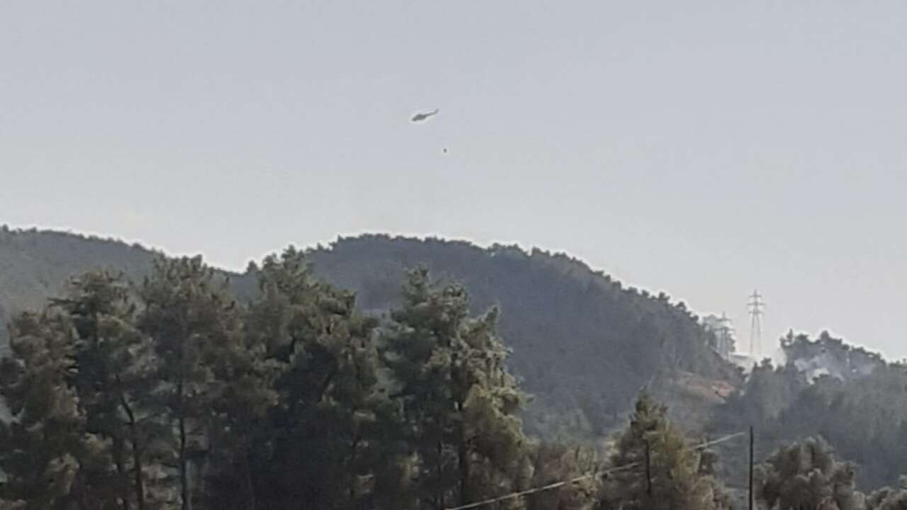 Yatağan’da Stratonikeia Antik Kenti Yakınlarında Yangın: Bölgeye Helikopter Sevk Edildi