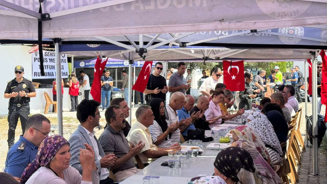 Muğla’da Şehit Polis Tayfun Baş İçin Mevlüt ve Anma Programı Düzenlendi