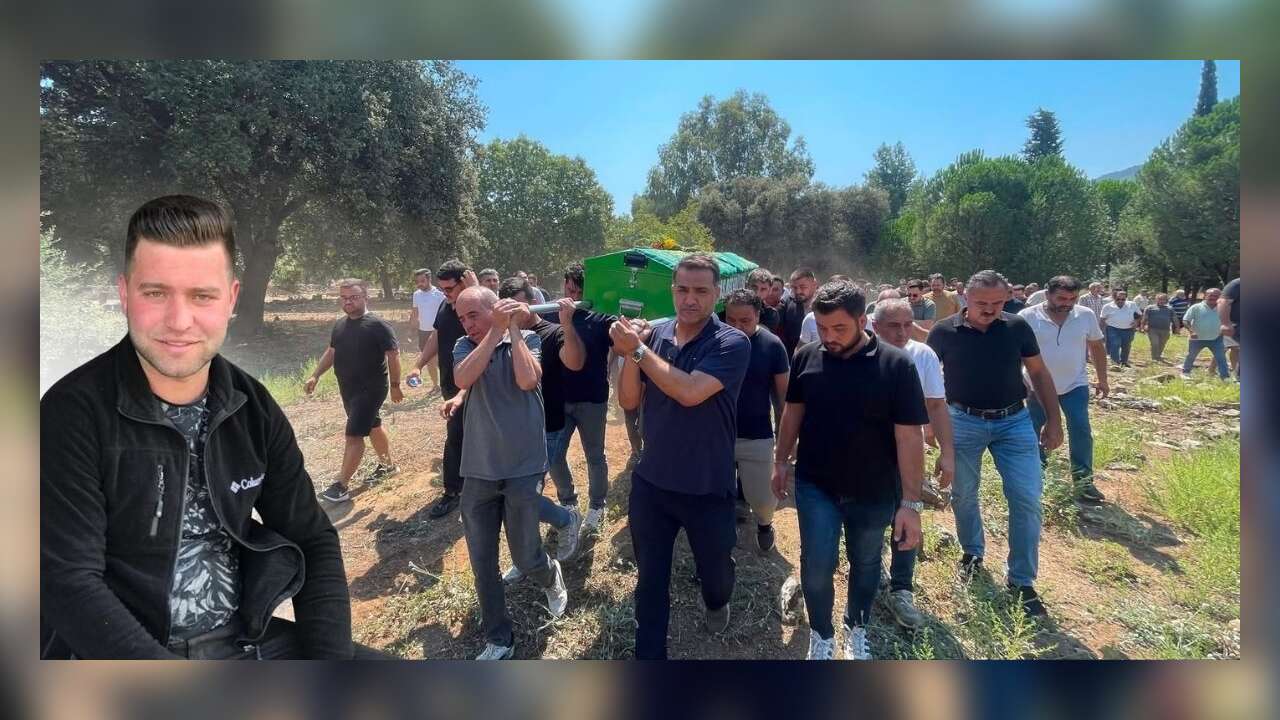 Milas'ta Hüzünlü Veda: Mehmet Fırat Karakaya Son Yolculuğuna Uğurlandı