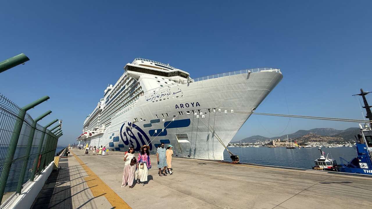 Mısırlı Turistler AROYA ile Bodrum'da, Kruvaziyer Turizminde Yeni Pazar Dikkat Çekiyor