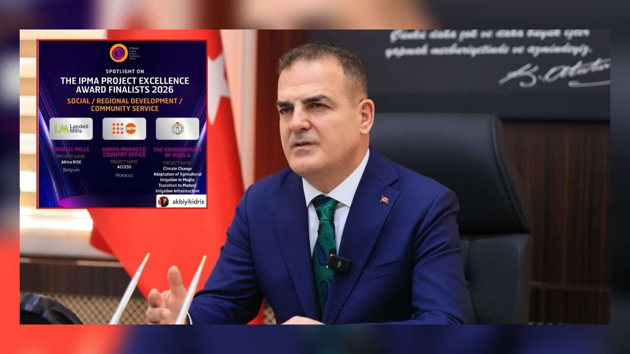 Muğla’nın Modern Sulama Projesi Dünya Finalinde
