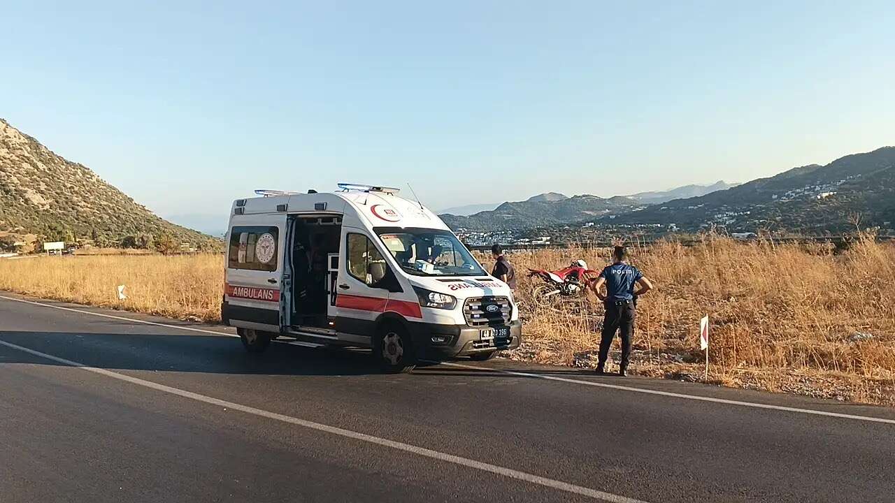 Muğla'da Kaza Yapan Motosiklet Sürücüsü Kazayı Hatırlamadı, Polisler Şaşkına Döndü