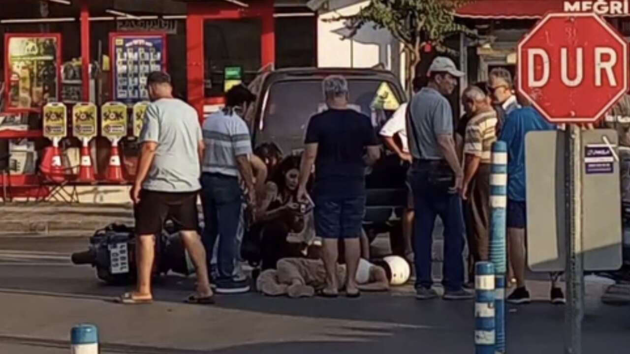 Muğla Trafik Kazası: Otomobil ile Motosiklet Çarpıştı, 1 Yaralı