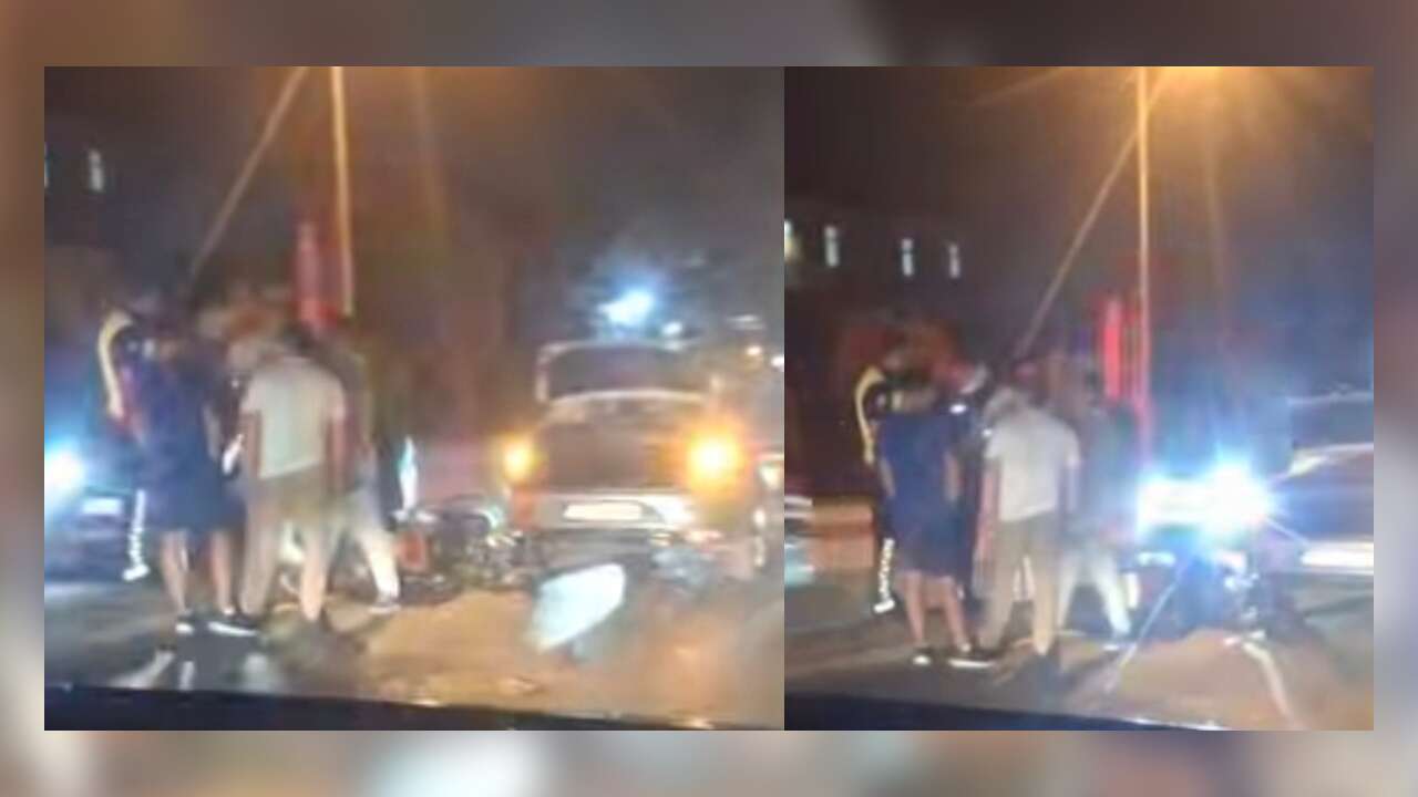 Muğla’da Akşam Trafiği Bir Anda Karıştı: Motosiklet Araca Çarptı