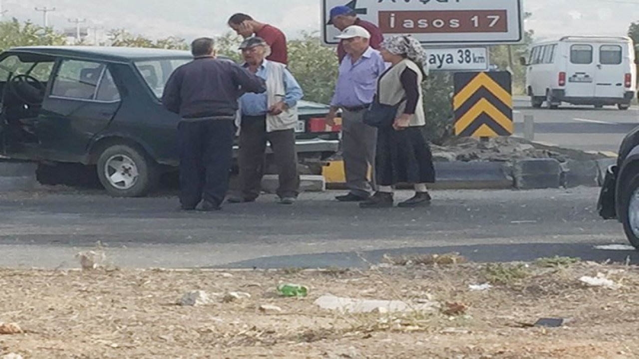 Milas'ta kaza: 1 yaralı