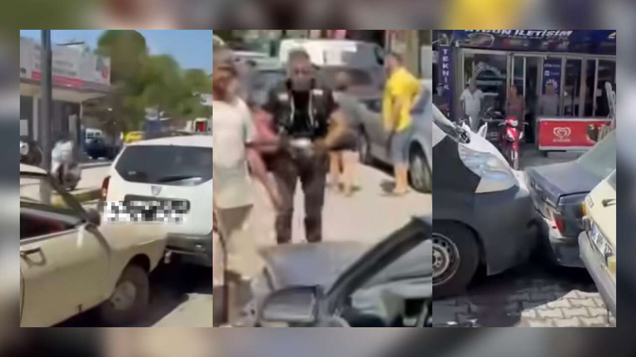 Muğla’da Trafiği Kilitleyen Kaza: 4 Araç Çarpıştı